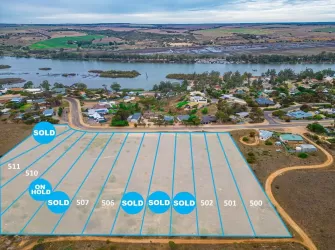 Ridge View Estate - Mannum Aerial