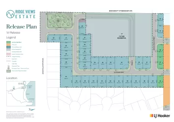 Ridge Views Estate - South West Rocks Release Map