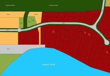 River Gum on the Murray Estate - Barham Masterplan