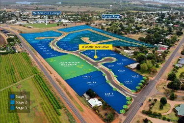 River Heights Estate - Merbein Aerial