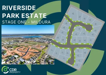 Riverside Park Estate - Mildura Release Map