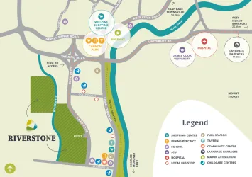 Riverstone Estate - Rasmusse Location Map
