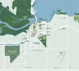 Rivervale Estate - Yarrawong Location Map