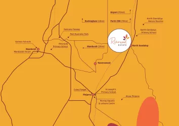 Riverwood Estate - North Dandalup Location Map