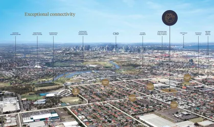 Rose & Bird Estate - Maribyrnong Aerial