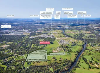 Rosebank Estate - Logan Reserv Aerial