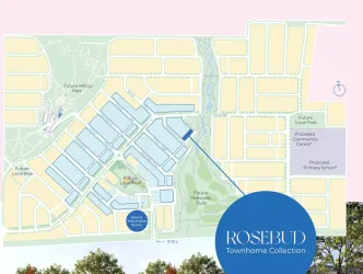 Rosebud Townhomes Collection - Nar Nar Goon North Location Map