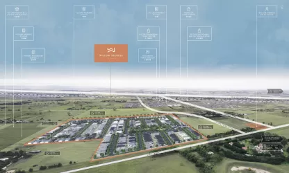 Sage Townhome Collection - Rockbank Aerial