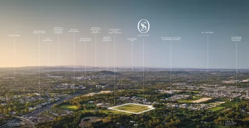 Saint Eves Estate - Rochedale Location Map