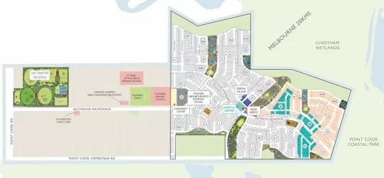 Saltwater Coast Point Cook Masterplan