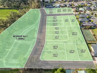 Sanctuary Gardens Estate - Maiden Gully Aerial