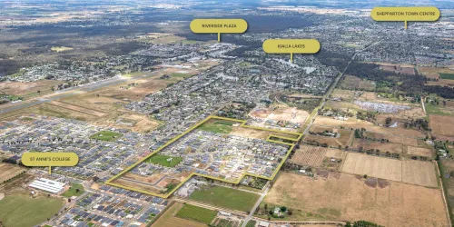 Sanctuary Park Estate - Kialla Aerial