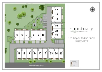 Sanctuary Townhomes - Ferny Grove Masterplan