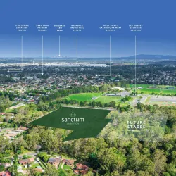 Sanctum Estate - Lawnton Aerial 2