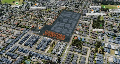 Sandford Estate - Carrum Downs Aerial