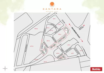 Santara Estate - Marsden Park Location Map