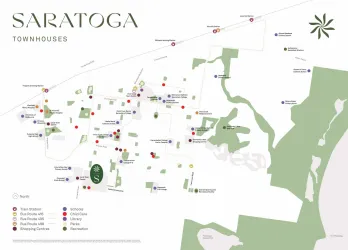 Saratoga Estate - Point Cook Location map