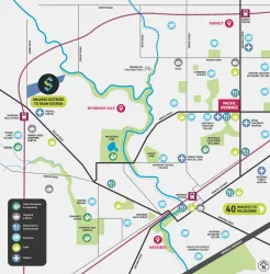 Savana Wyndham Vale Location map