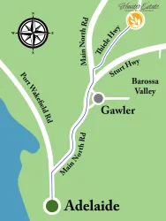 Schuster Estate - Freeling Location Map