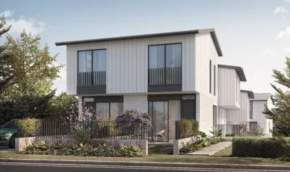 Sea Breeze Townhomes - The Entrance Render