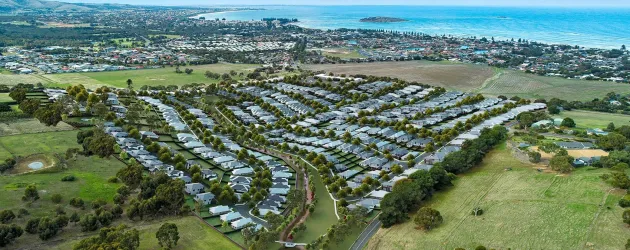 Seascape Estate - Waitpinga Aerial