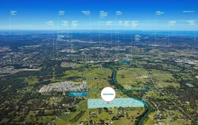 Sequana Estate - Logan Reserve Aerial