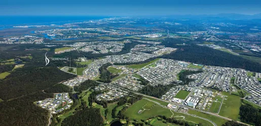 Serendale - Coomera Aerial