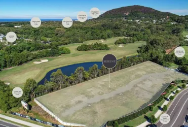 Serene Estate - Yaroomba Aerial