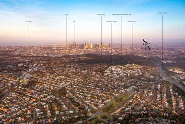 Serene Kew Estate - Kew Aerial