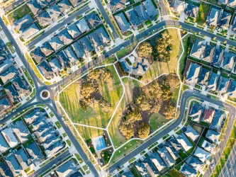 Seventh Bend Estate - Weir Views Aerial