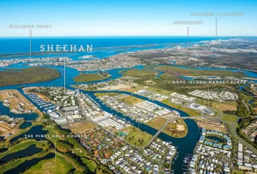Sheehan Residences - Hope Island Aerial