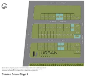 Shiralee Estate - Orange Release Map