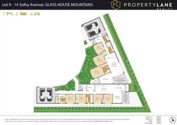 Sidha Grove Estate - Glass House Mountains Floorplan