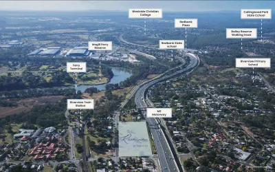 Signature Riverview Estate - Riverview Release Map