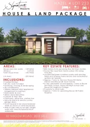 Signature on Mason Estate - Box Hill