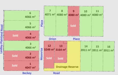 Silkbridge Estate - Plainland Release Map