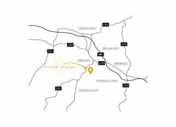 Silver Leaves Estate - Drouin Location map