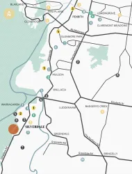 Silverdale Ridge Estate - Silverdale Location map