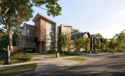 Sixth Avenue Townhomes - Aspendale Render