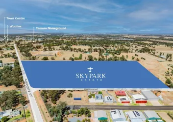 SkyPark Estate - Temora Aerial