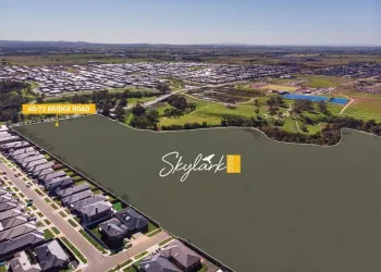 Skylark Rise Estate - Melton South Aerial