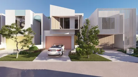 Solis Townhomes - Rosebud Render