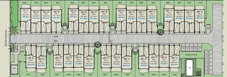 Solstice Quays Hope Island - Master Plan 1
