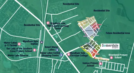 Somerdale Heights Estate - Wyndham Vale Location Map