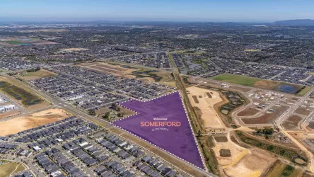 Somerford Estate - Clyde North Aerial