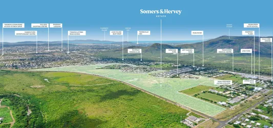 Somers and Hervey Estate - Rasmussen Aerial