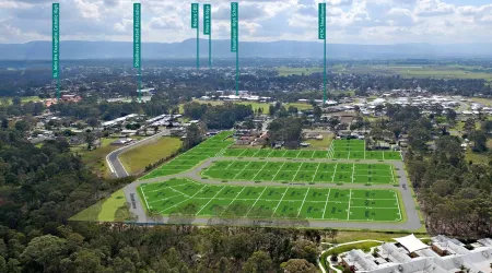 Somerset Grove Estate - South Nowra Aerial