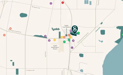 Spindrift Estate - Tyabb Location map