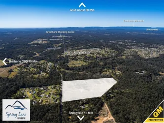 Spring Lane Estate - New Beith Aerial