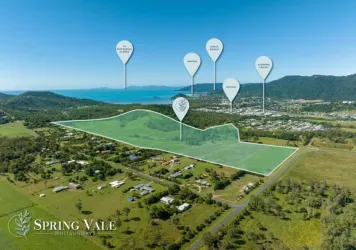 Spring Vale Whitsundays Estate - Cannon Valley Aerial